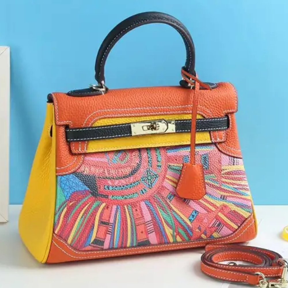 Claudette Italian Leather Handbag